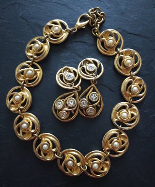 Conjunto collar y pendientes Edouard Rambaud