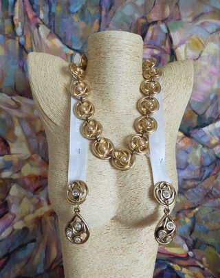 Conjunto collar y pendientes Edouard Rambaud