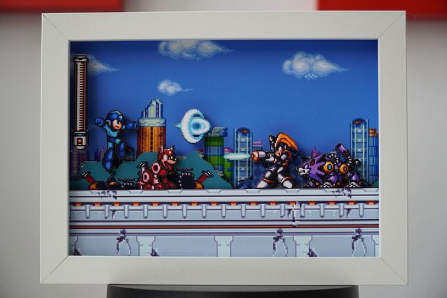 Shadowbox Megaman 7