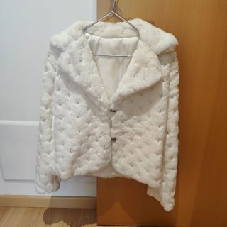 Chaqueta pelo blanca