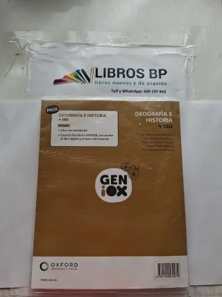 Geografía e Historia 4º ESO. Libro del estudiante.
