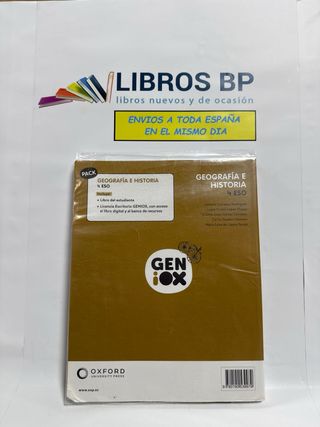 Geografía e Historia 4º ESO. Libro del estudiante.