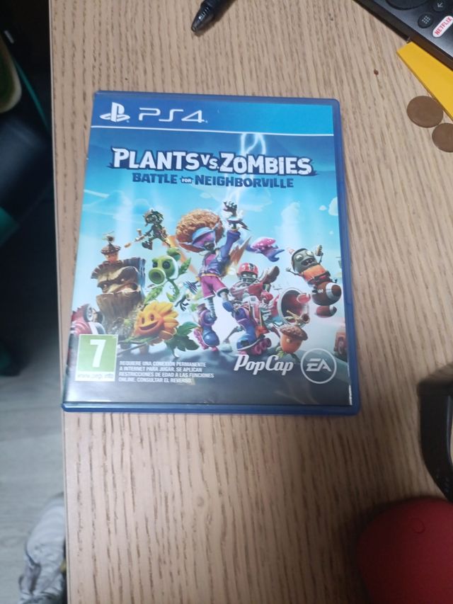 Plants-Zombies. Para PS4
