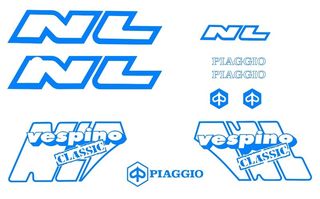 PEGATINAS PARA PIAGGIO VESPINO NL