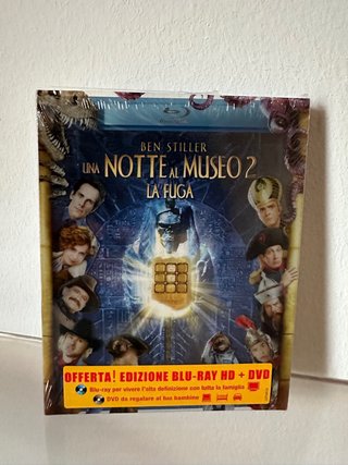 Bluray Una Notte al Museo 2 La Fuga