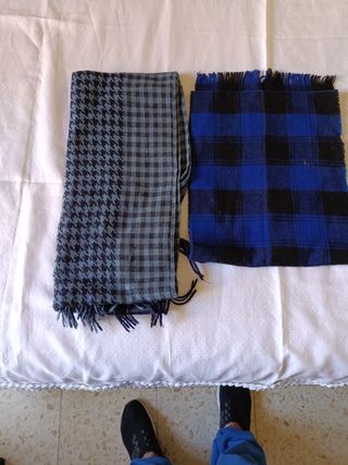 Conjunto 9 bufandas OFERTÓN