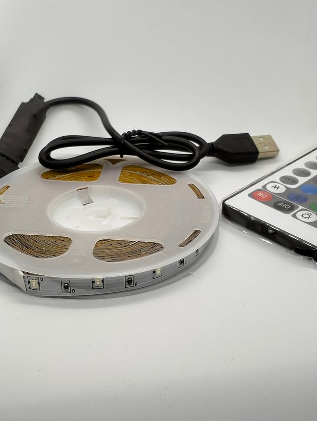 Tira Luces LED 10 Metros USB