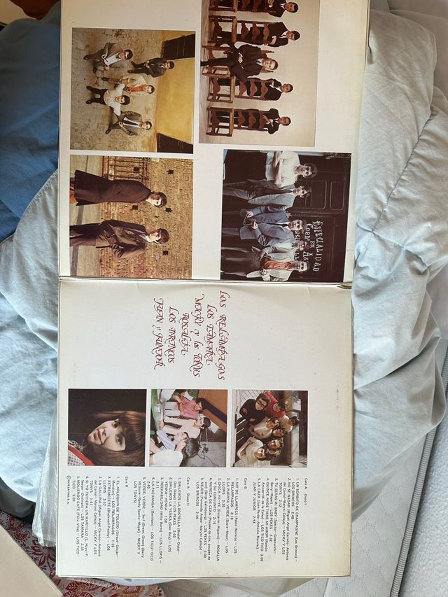 Disco de vinilo puzzle la epoca de los conjuntos