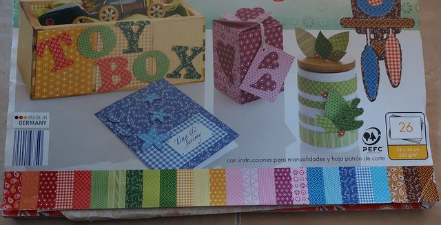 Block cartulinas Temática manualidades