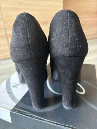 Botín negro tacón Mujer Talla 39 Benini Shoes