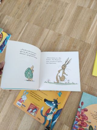 Colección libros infantiles, tapa dura ,con valore