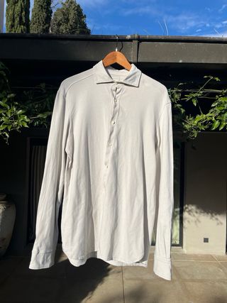 Camisa Scalpers Beige Talla 40