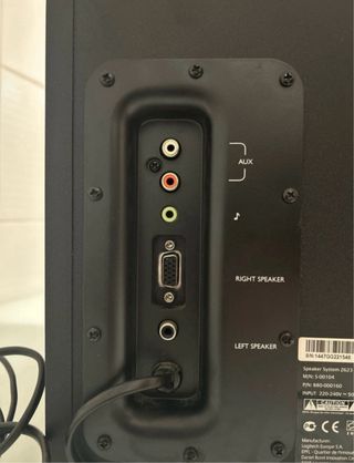 Altavoces con Subwoofer 2.1 Logitech Z623 THX