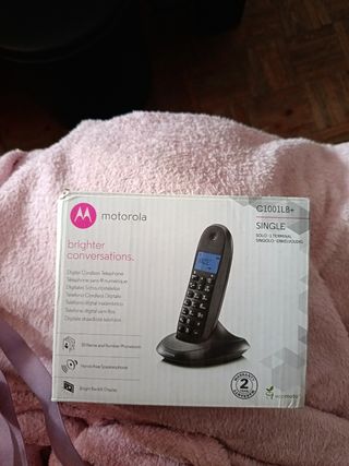Teléfono inalambrico motorola