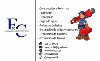 Fontanero profesional Reformas en general