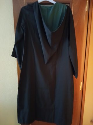 Túnica de Hogwarts casa Slytherin talla M