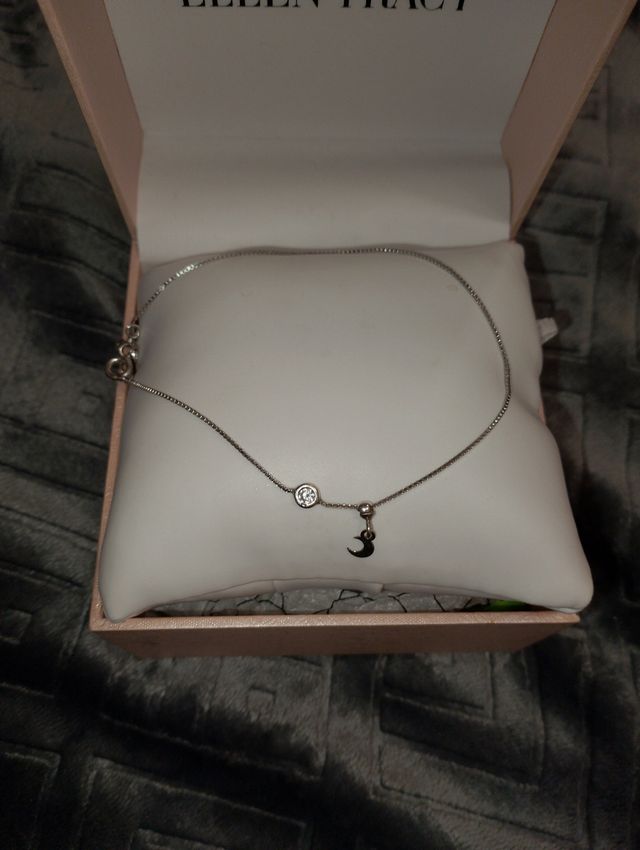 Bracciale d'argento con luna