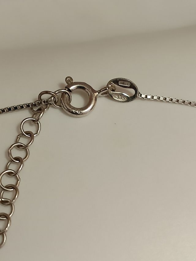 Bracciale d'argento con luna