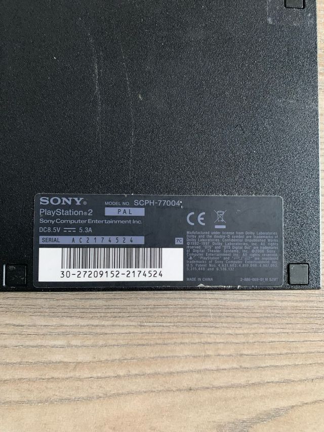 PS2 PlayStation 2 Slim SCPH77004