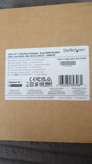 StarTech.com Adaptador Multipuertos USB C - HDMI D