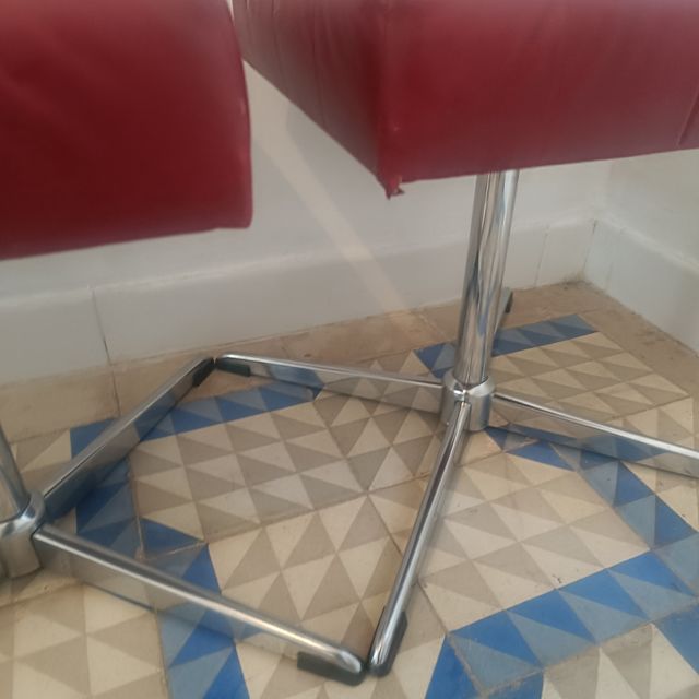 Taburetes retro, años 70