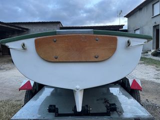 Barca Fibrester Cadaques y remolque