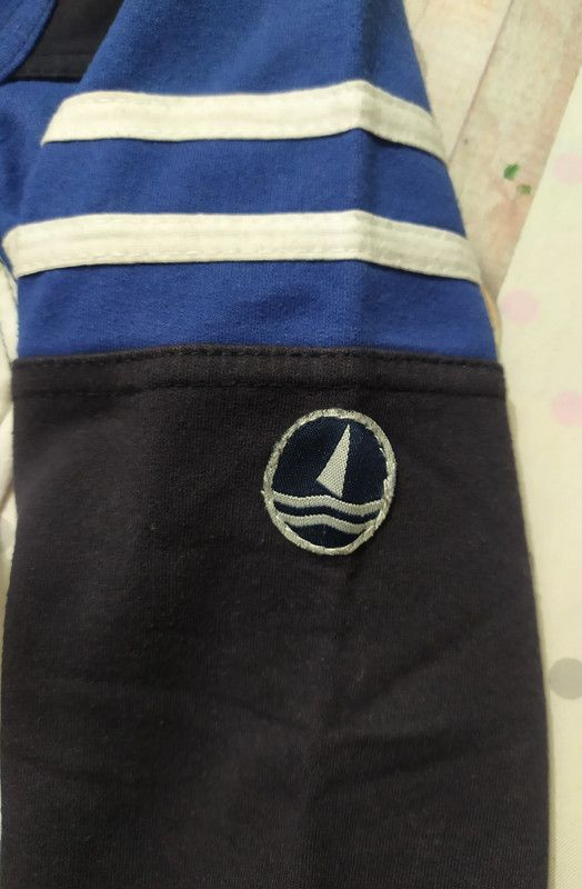 Felpa con zip marca Navigare - bimbo 6 anni