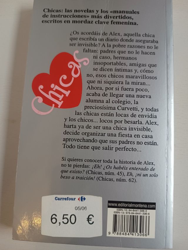 Libro "Eh, ¡hoy voy a ser la reina de la fiesta!"