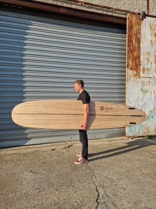 Surf Longboard Peppermint Performer 9'1 Madera