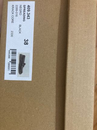 Mocasin piel Krack número 38