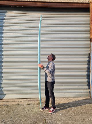 Surf Longboard Peppermint Superglide Mint 9'5