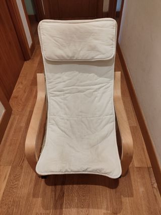 Silla de Ikea Poang de abedul