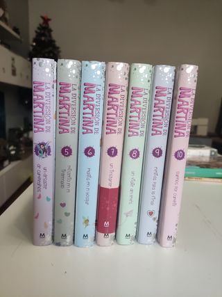 Libros colección de la diversión de Martina