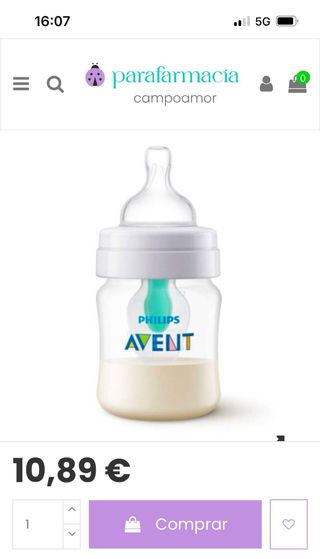 Biberón Philips Avent