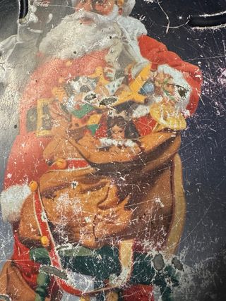 Bandeja Coca cola laton vintage