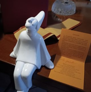 Salvatore Troiano Pulcinella ceramica