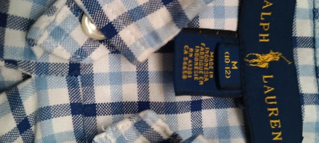 Camisa Ralph Lauren 10-12 años