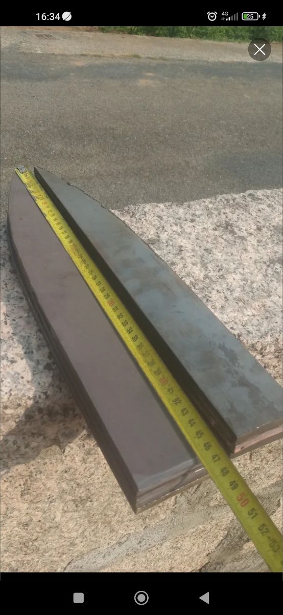 ARADOS 8 piezas de soldar a rejas de vertedera