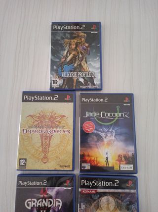 5 Juegos PlayStation 2 ps2 rpg