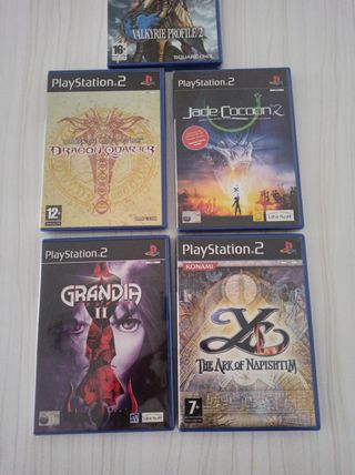 5 Juegos PlayStation 2 ps2 rpg