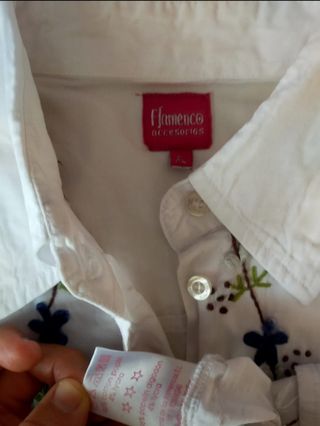 Camisa " Flamenco". Muy buen estado