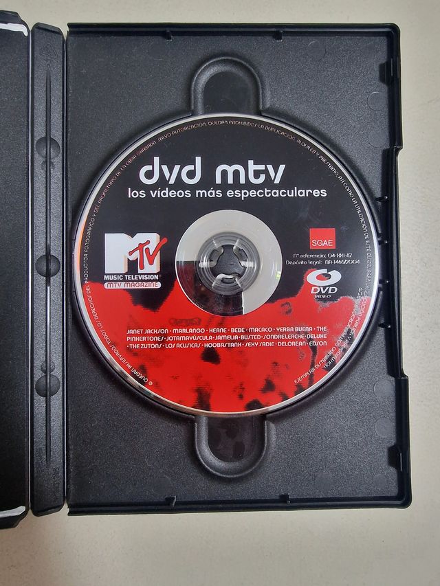 DVD videoclips MTV