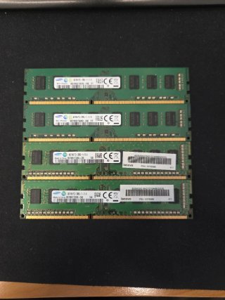 Samsung RAM 32 GB DDR3 12800U