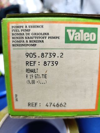 Renault 19, bomba gasolina 