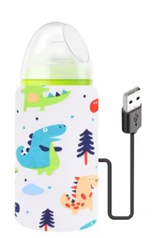 Calienta biberon para coche por USB.