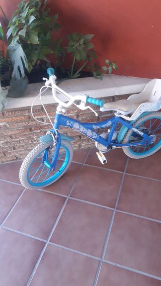 Bicicleta 16 pulgadas niña