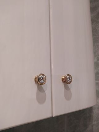 Armario esquinero de pared de baño