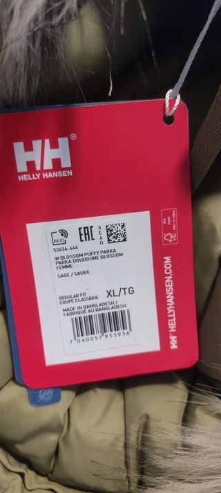 Chaqueta Plumón Helly Hansen mujer