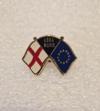 Spilla Bandiera Lega Nord e Europa