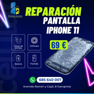 Reparacion pantalla iphone 11 rota